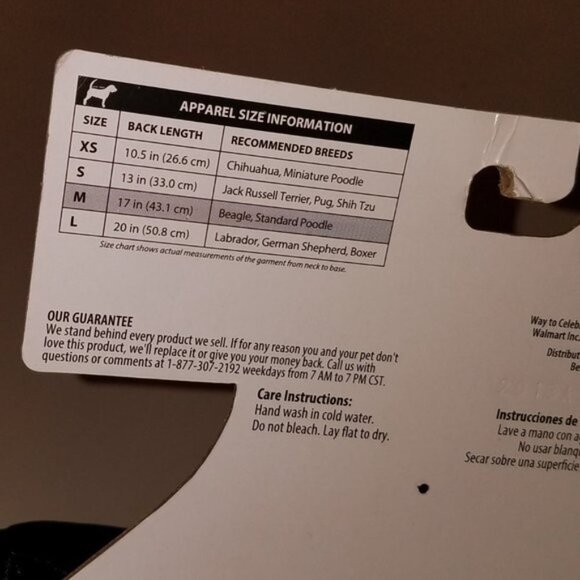 NWT Witch Dog Costume Size Medium Halloween Dress-Up 2-Pc Dress Candy Corn Hat - Picture 9 of 9